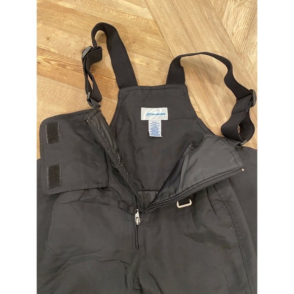 SLALOM Toddler Size Small Insulated Black Winter Ski Snow Bib Pants‎ Overalls - Picture 6 of 14